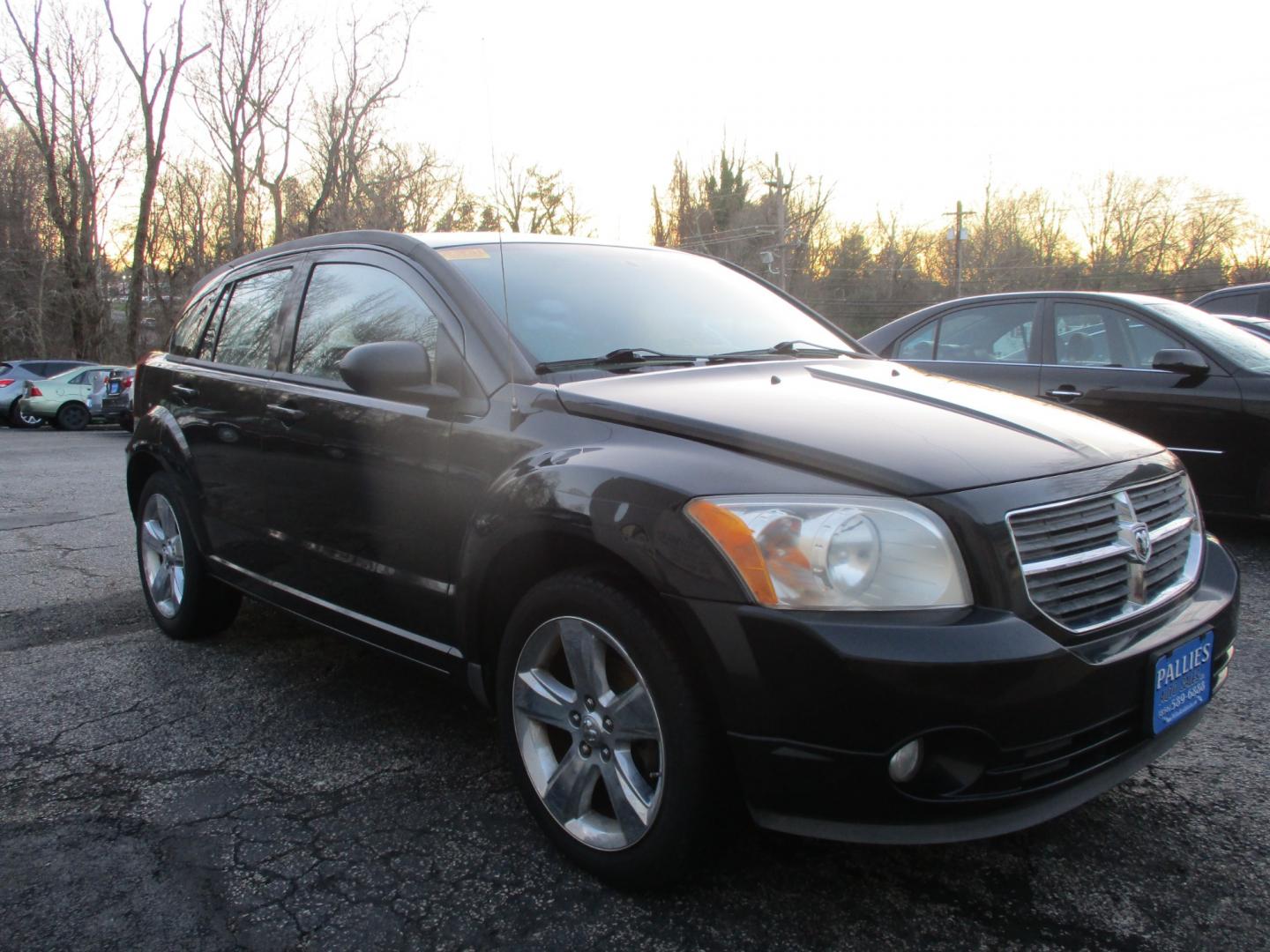 2011 BLACK Dodge Caliber Uptown (1B3CB9HB0BD) with an 2.4L L4 DOHC 16V engine, Continuously Variable Transmission transmission, located at 540a Delsea Drive, Sewell, NJ, 08080, (856) 589-6888, 39.752560, -75.111206 - Photo#7